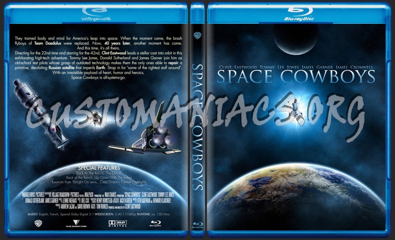 Space Cowboys blu-ray cover