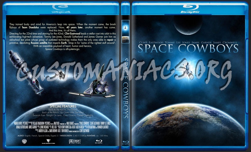 Space Cowboys blu-ray cover