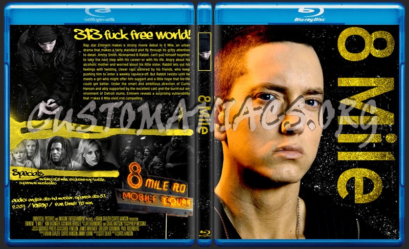 8 Mile blu-ray cover