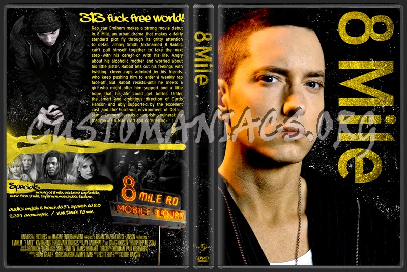 8 Mile dvd cover