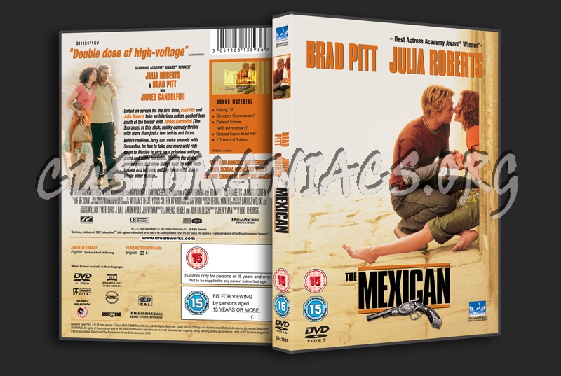 The Mexican dvd cover