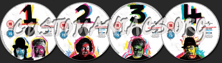 The Mighty Boosh Live Future Sailors Tour dvd label