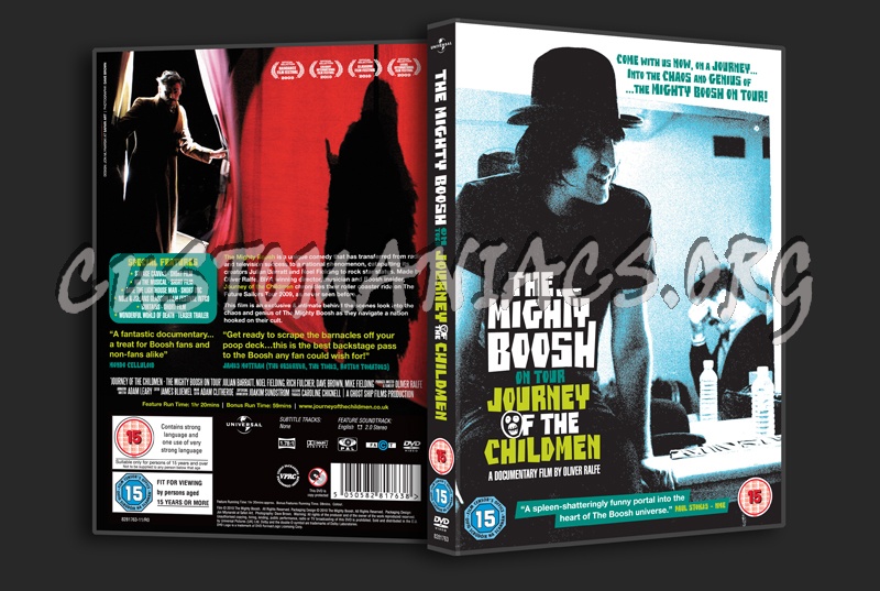 The Mighty Boosh on Tour Journey of the Childmen dvd cover