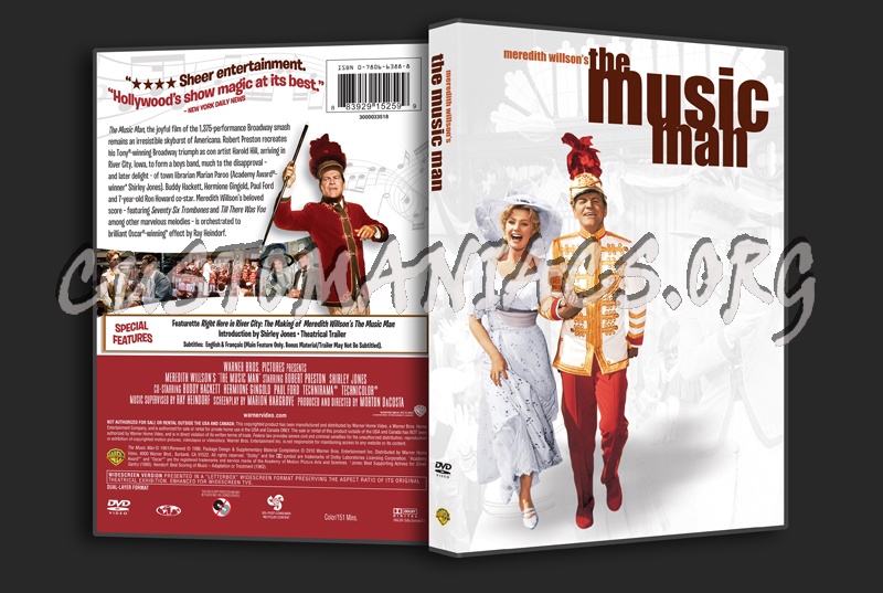 The Music Man dvd cover