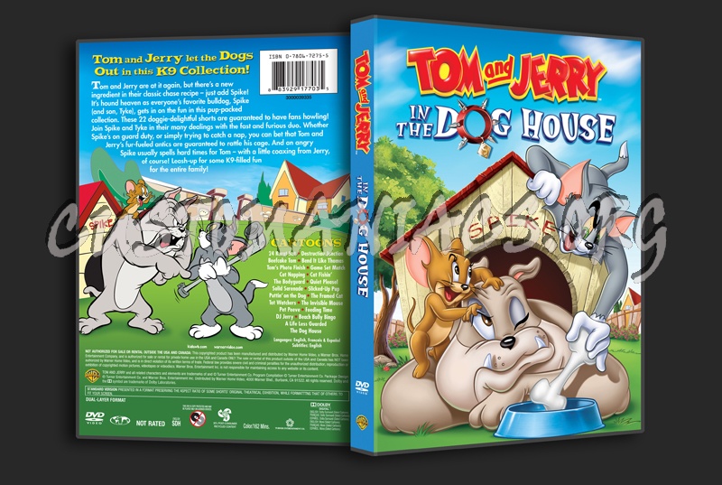 Tom and Jerry in the Dog House dvd cover