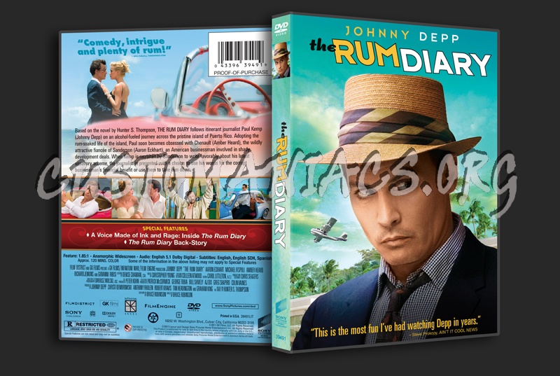 The Rum Diary dvd cover