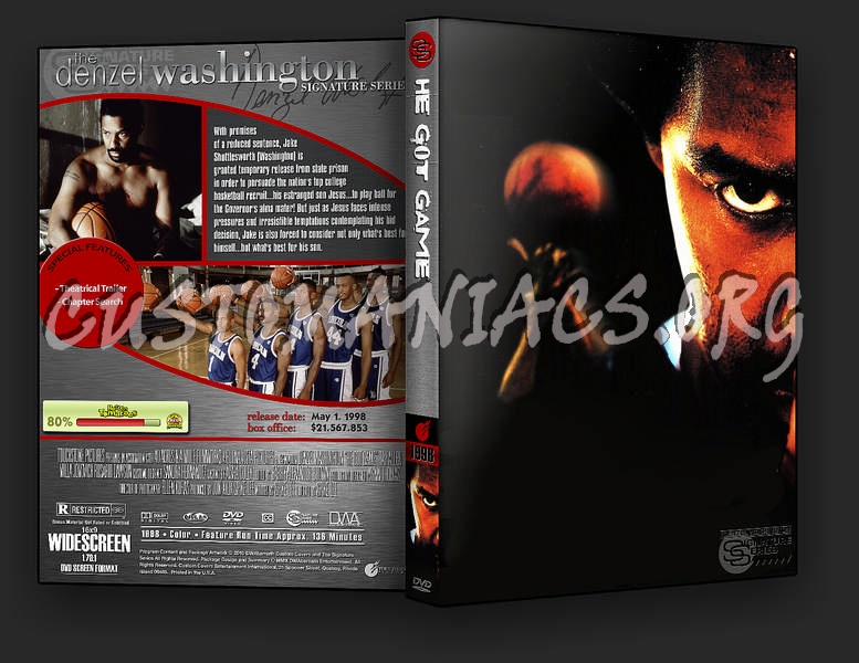 He Got Game dvd cover