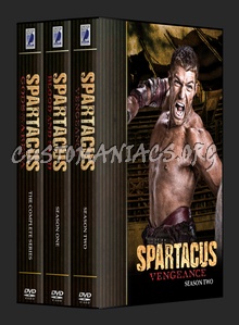 Spartacus: Blood And Sand dvd cover