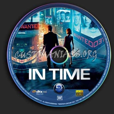 In Time blu-ray label