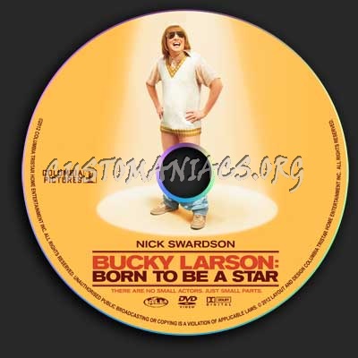 Bucky Larson - Born To Be A Star dvd label