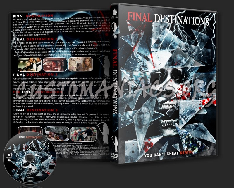 Final Destination Pentalogy dvd cover