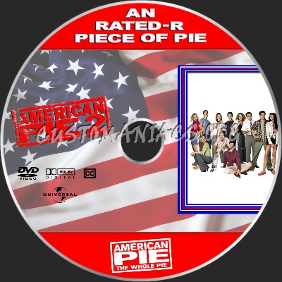 American Pie The Whole Pie Rated-R Set dvd label