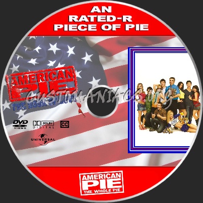 American Pie The Whole Pie Rated-R Set dvd label