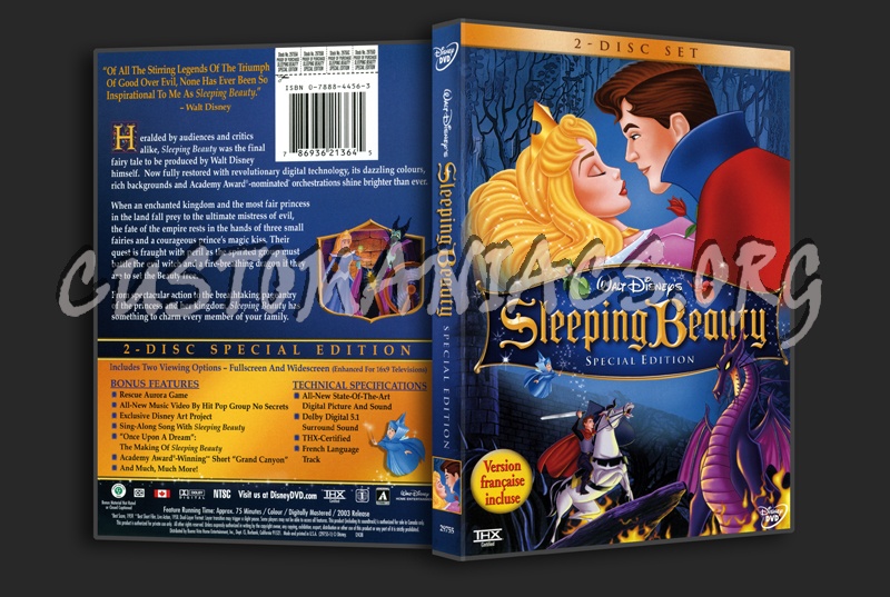 Sleeping Beauty dvd cover
