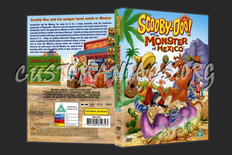 Scooby Doo & The Monster Of Mexico dvd cover