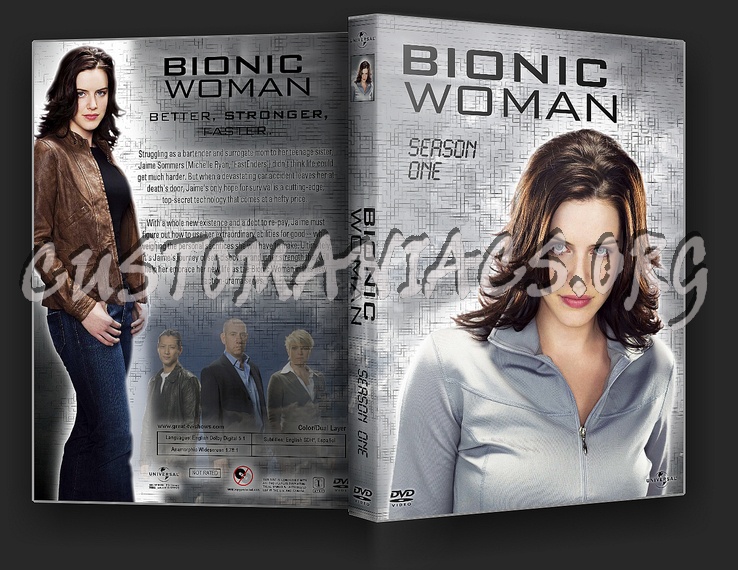 Bionic Woman (2007) Slim Version dvd cover