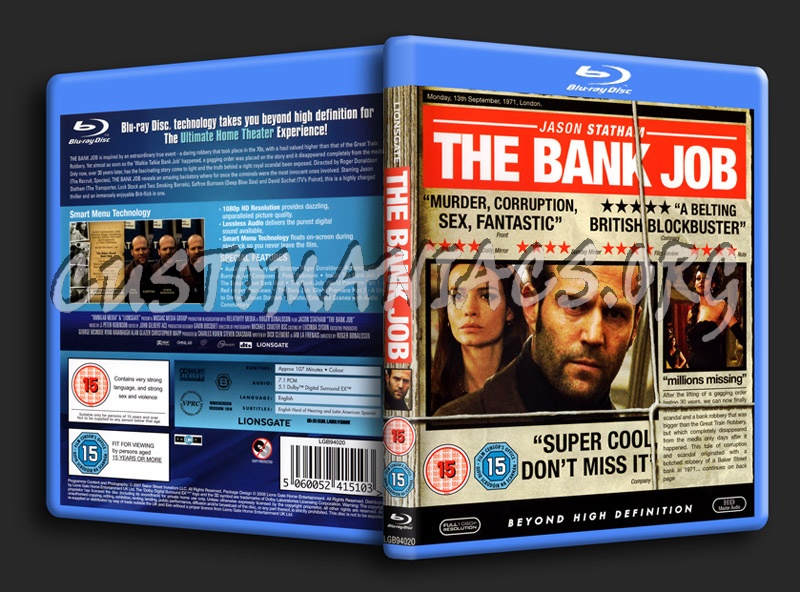 The Bank Job blu-ray cover