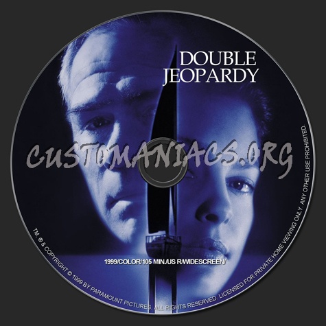 Double Jeopardy dvd label