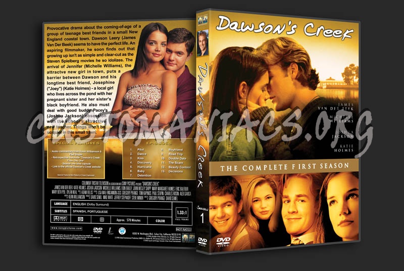 Dawson's Creek - Seasons 1-6 dvd cover