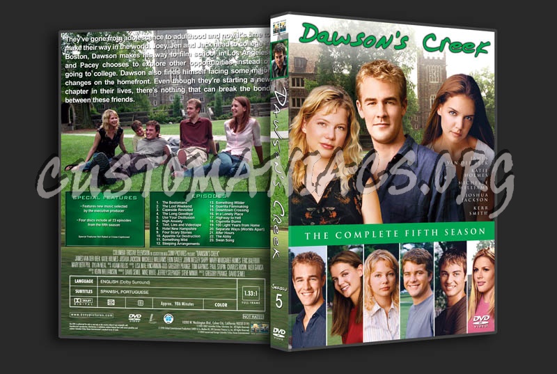 Dawson's Creek - Seasons 1-6 dvd cover