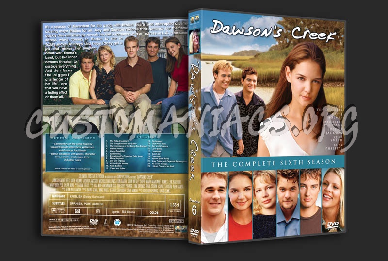 Dawson's Creek - Seasons 1-6 dvd cover