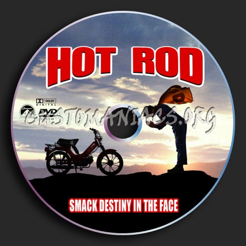 Hot Rod dvd label