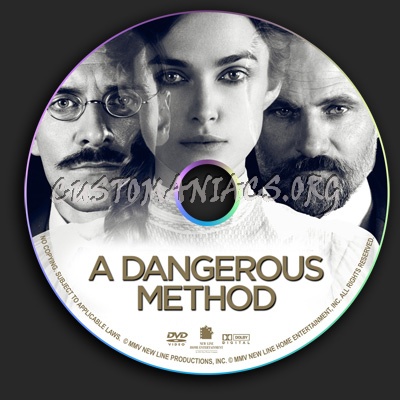 A Dangerous Method dvd label