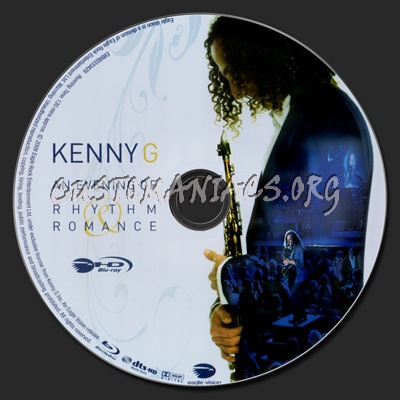 Kenny G - An Evening of Rhythm & Romance dvd label