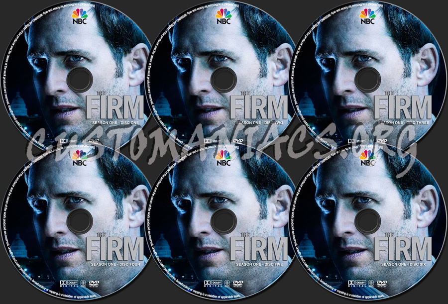 The Firm Season One dvd label