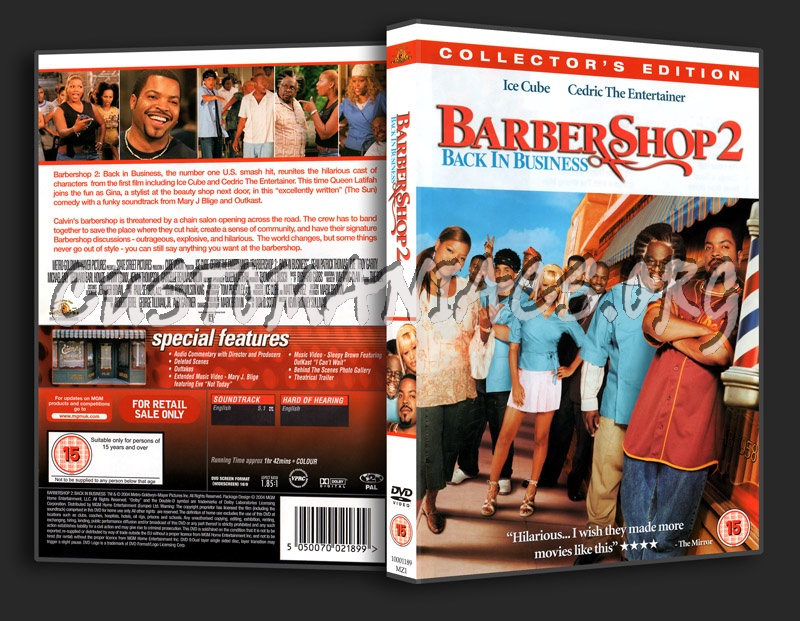 Barbershop 2 dvd cover