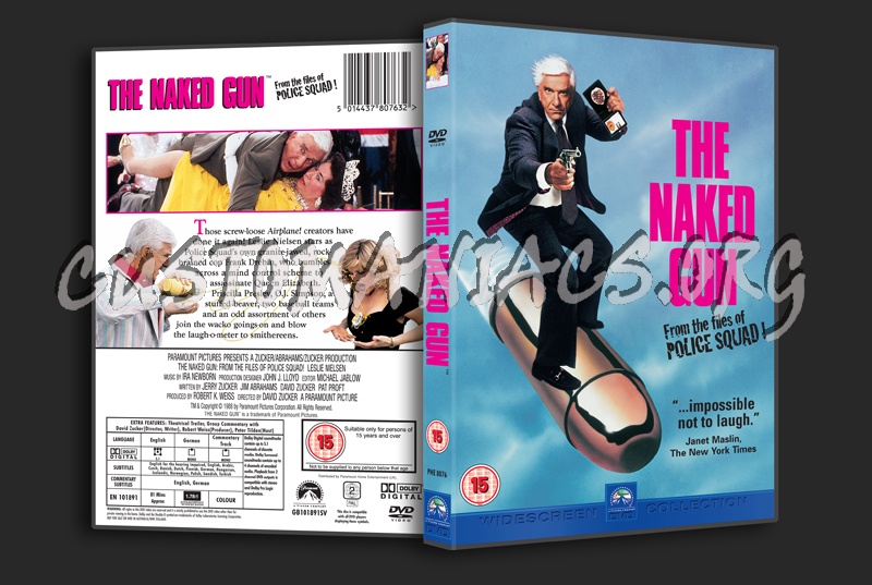 The Naked Gun dvd cover