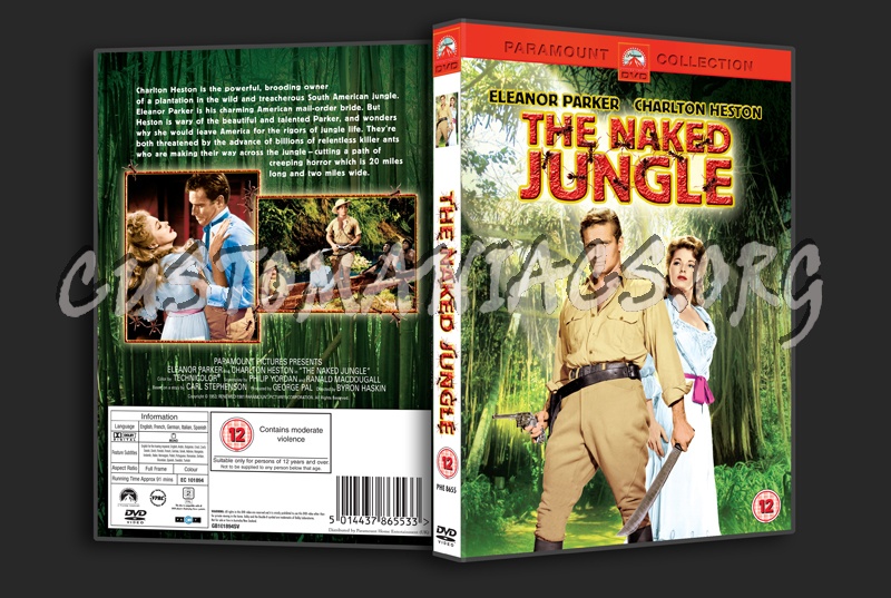 The Naked Jungle dvd cover