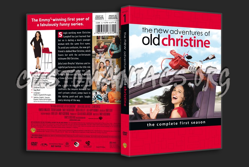 The New Adventures of Old Christine Season 1 dvd cover
