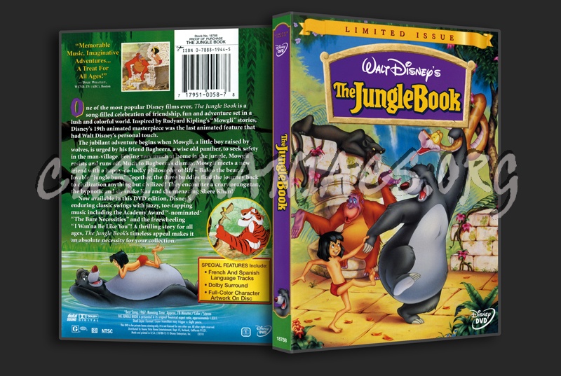 The Jungle Book dvd cover