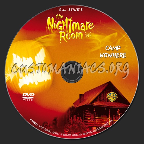 The Nightmare Room dvd label