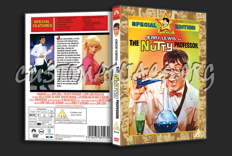 The Nutty Professor dvd cover