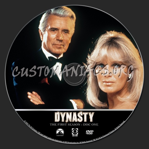 Dynasty - The First Season dvd label