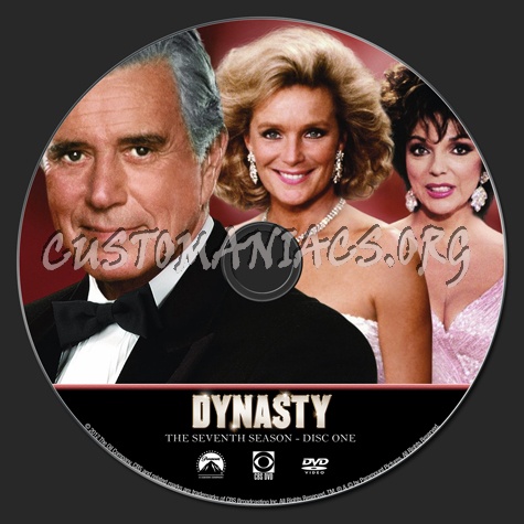 Dynasty - The Seventh Season dvd label