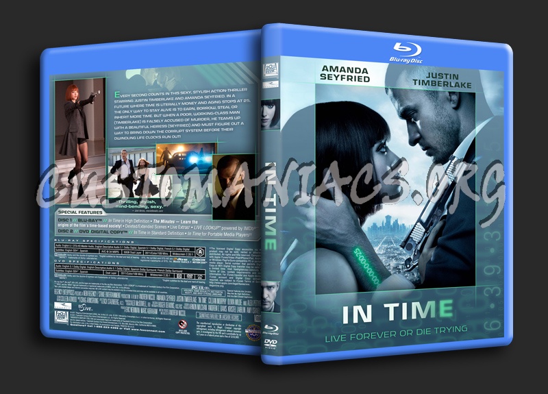 In Time blu-ray cover