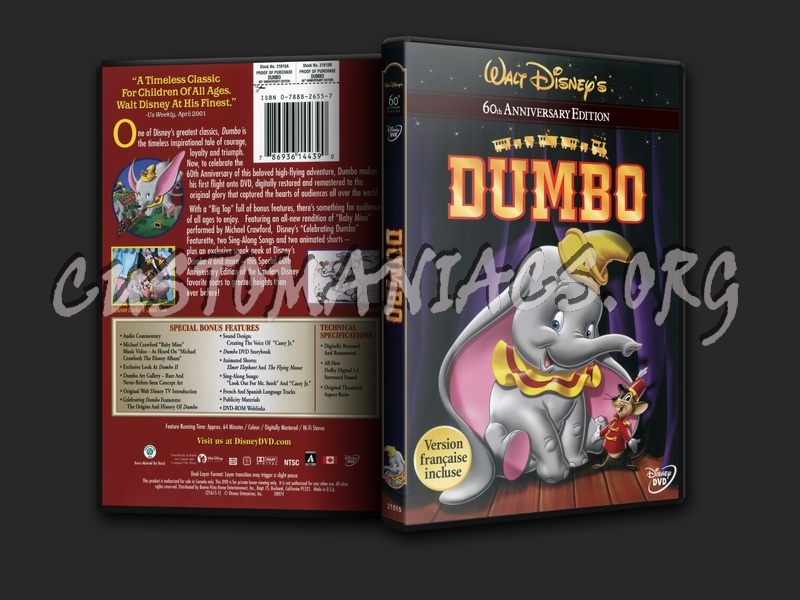 Dumbo dvd cover