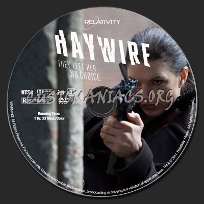 Haywire dvd label
