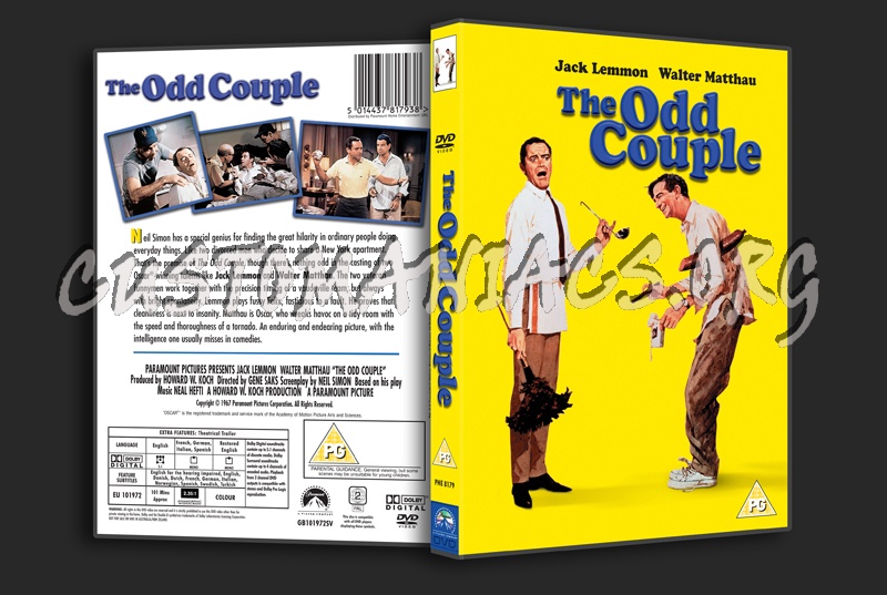 The Odd Couple dvd cover
