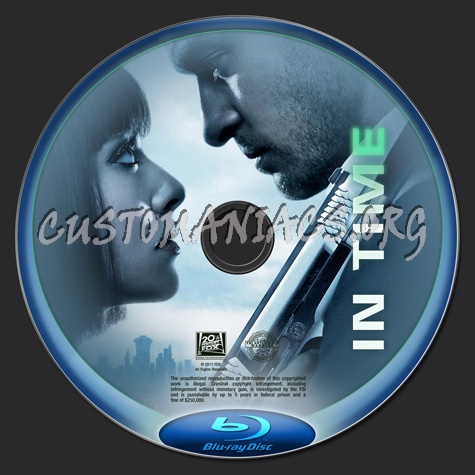 In Time blu-ray label