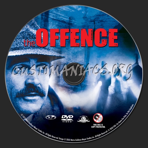 The Offence dvd label