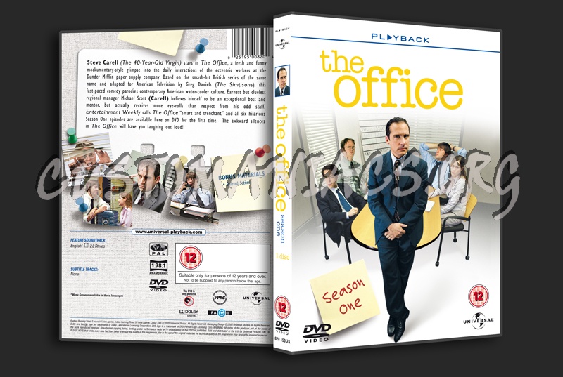 The Office US Season 1 dvd cover