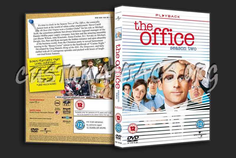 The Office US Season 2 dvd cover