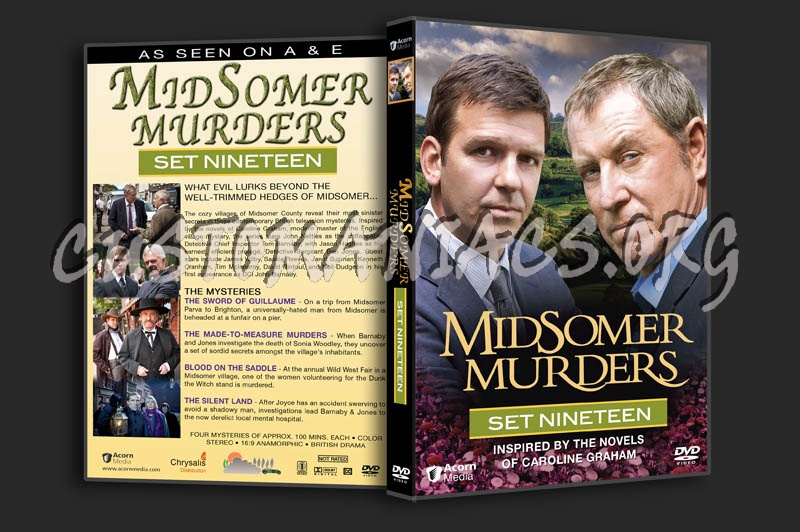 Midsomer Murders - Set 19 dvd cover