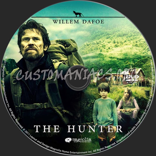 The Hunter dvd label