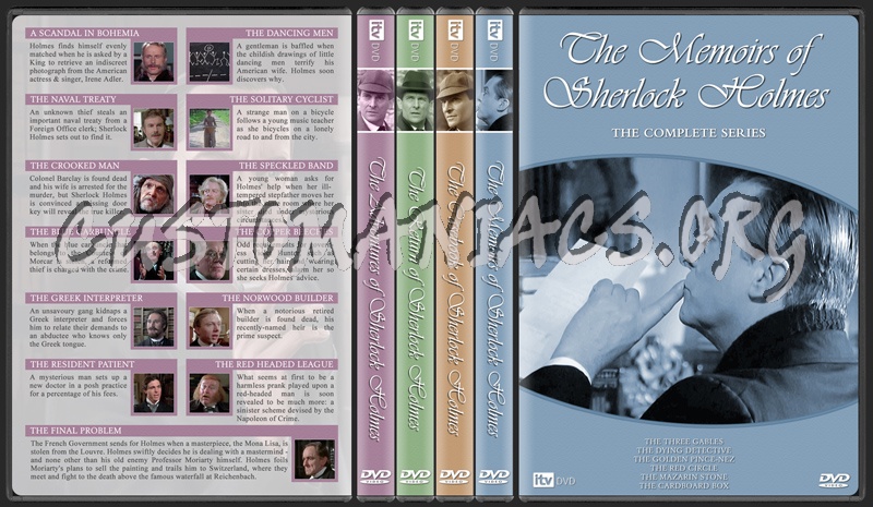 Sherlock Holmes (Jeremy Brett) dvd cover