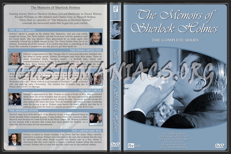 Sherlock Holmes (Jeremy Brett) dvd cover